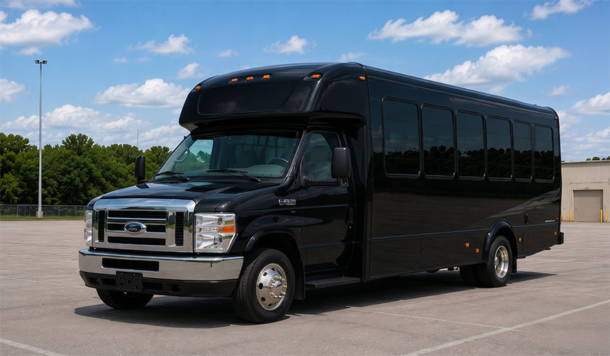 20-passenger minibus for charter in Menlo Park, CA