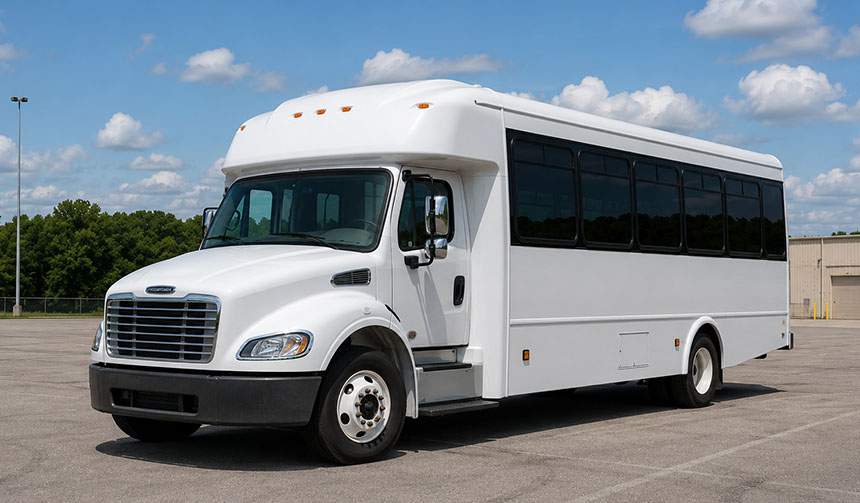 25-passenger minibus for charter in Menlo Park, CA