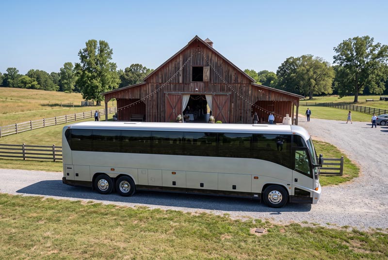 Wedding Shuttle Bus Services in Menlo Park, CA